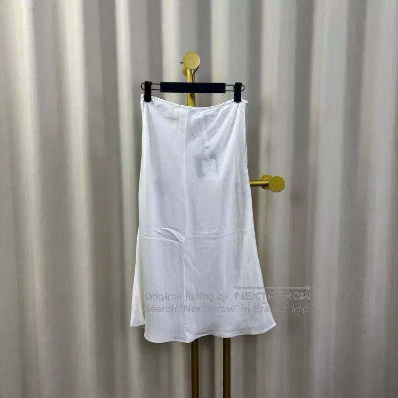 Loro Piana Loro Piana size S White Mesh Short Skirt Size 23" - 2 Thumbnail