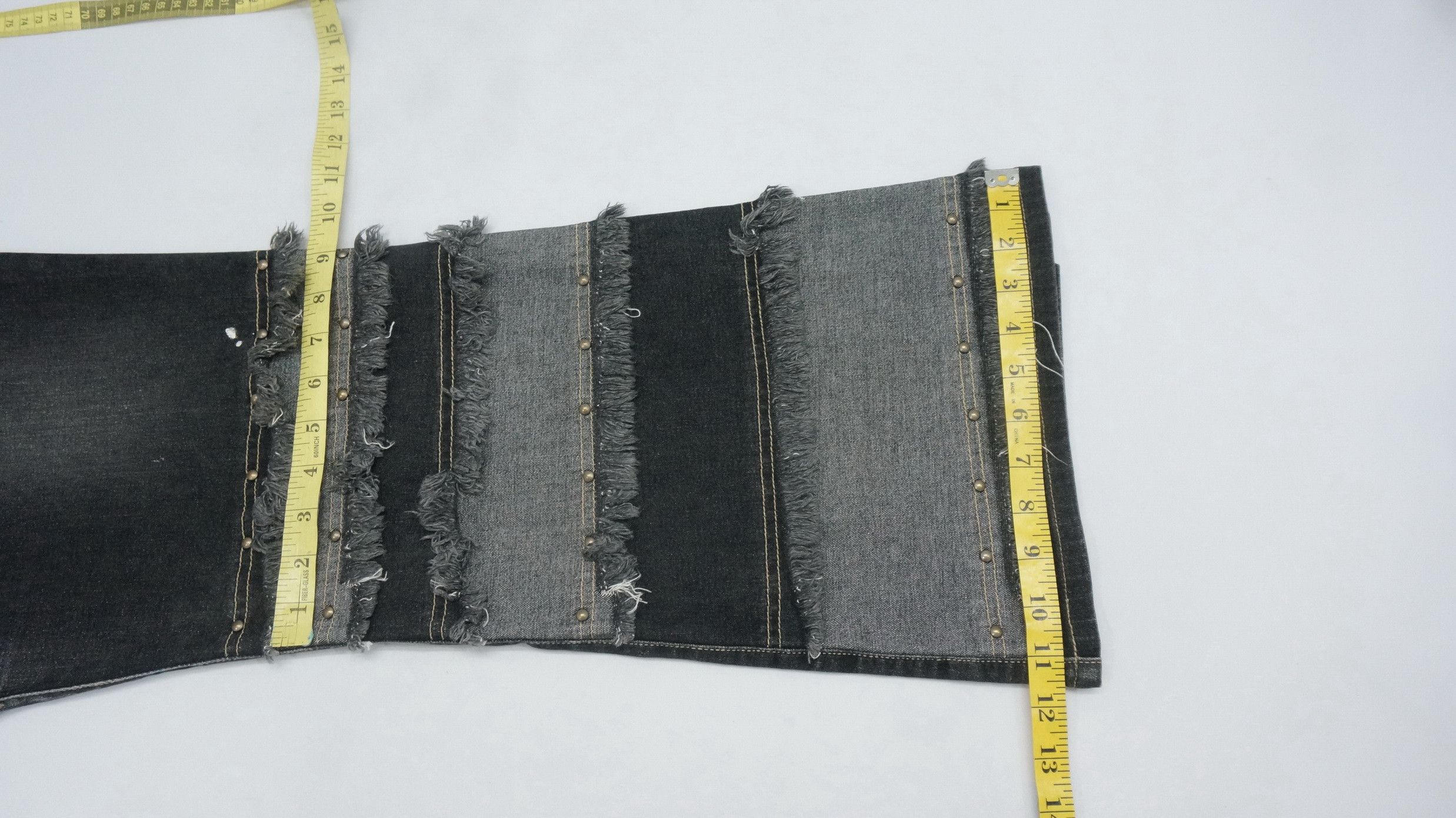 Japanese Brand Japan 🔴 ORANGE JUICE Flare Patchwork Hagi Style Denim Size US 33 - 13 Thumbnail