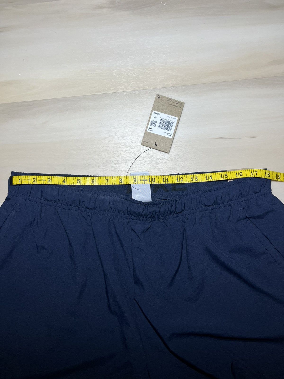 Nike Nike Mens XXL Woven Training Shorts Blue Dri Fit Performance Size US 38 / EU 54 - 3 Thumbnail