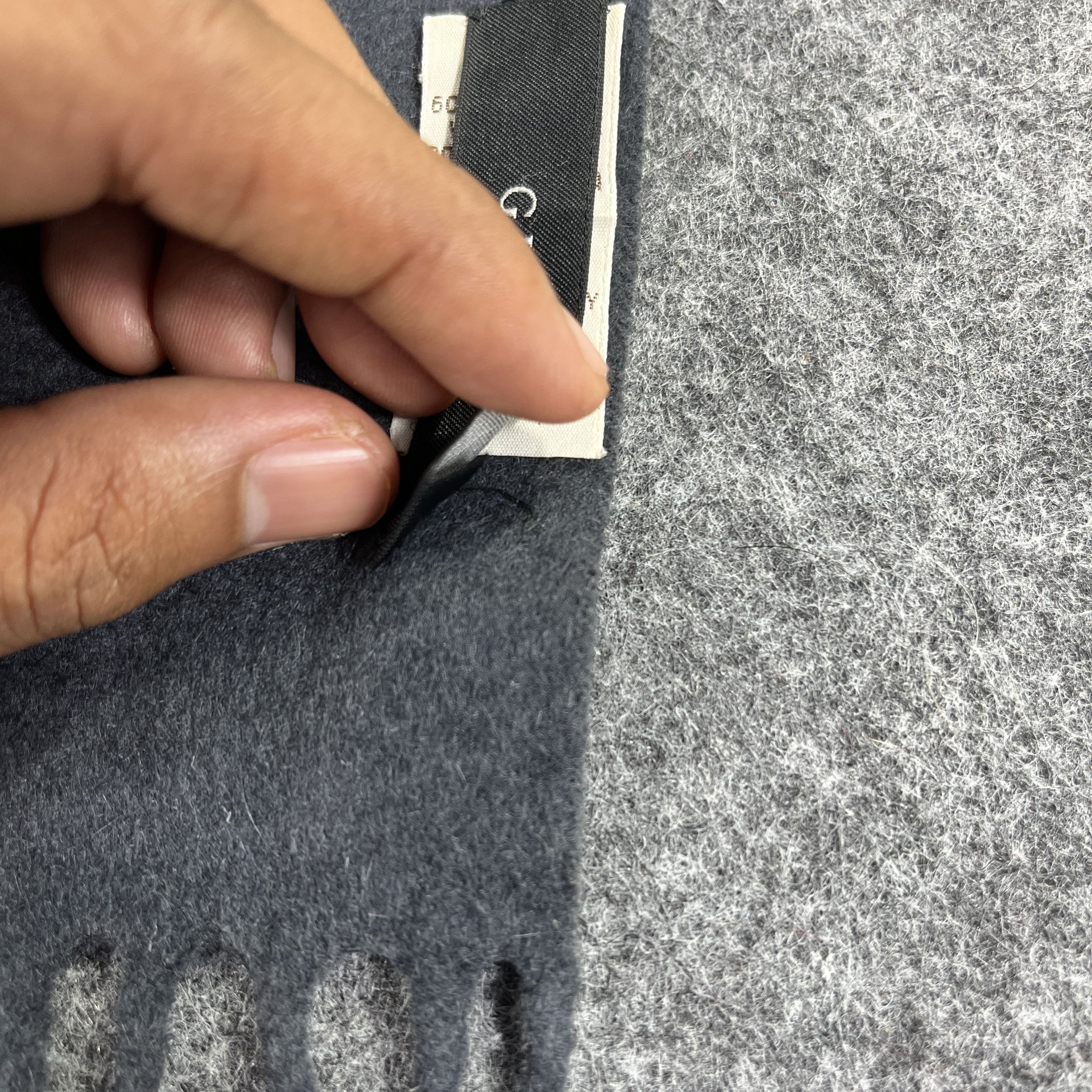 Gucci Gucci Wool Scarf / Muffler / Neckwear T995 Size ONE SIZE - 13 Thumbnail