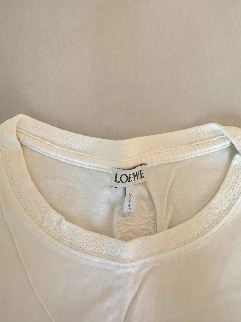 Loewe loewe white short sleeves 2504-Nextarrow Size US S / EU 44-46 / 1 - 2 Thumbnail