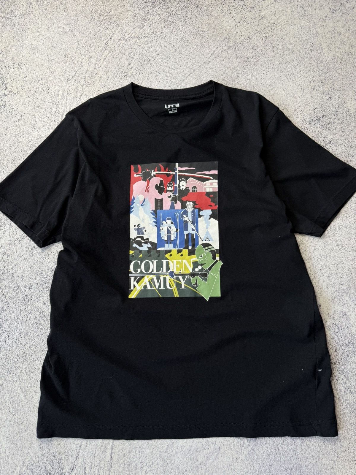 Japanese Brand Men’s Uniqlo Golden Kamuy T-shirt Size US M / EU 48-50 / 2 - 8 Thumbnail