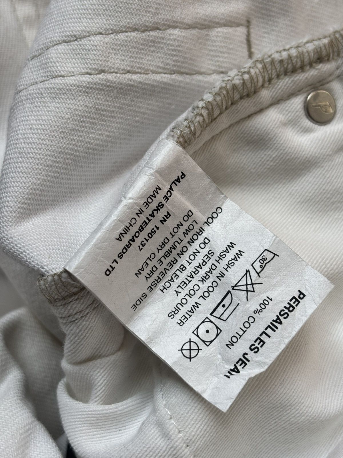 Palace Palace Persailles Jeans FW19 Size US 34 / EU 50 - 8 Thumbnail