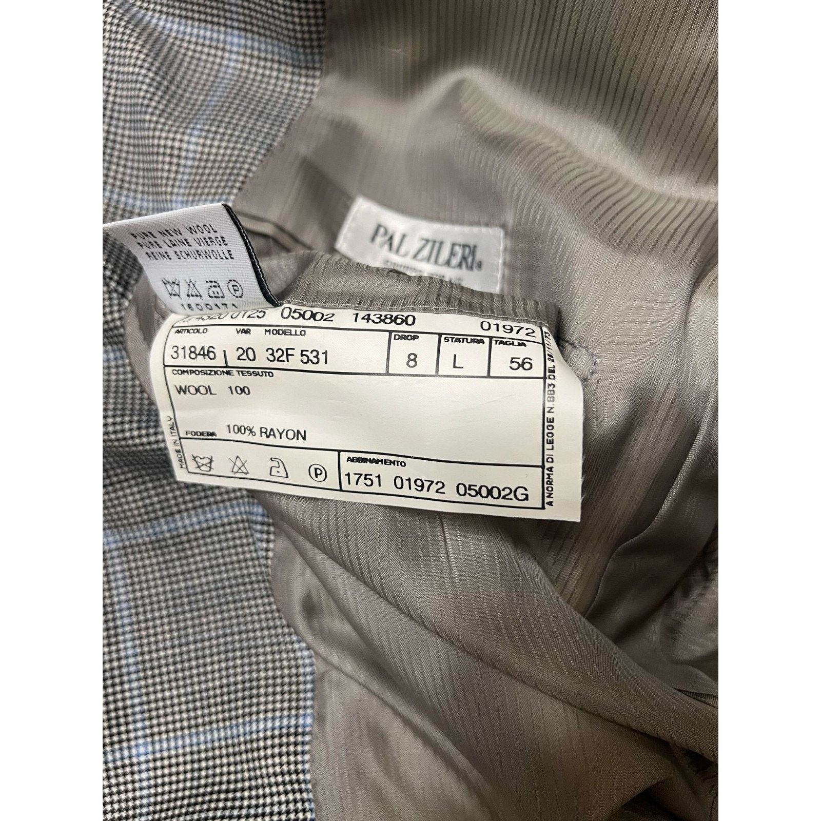 Pal Zileri Pal Zileri 46L US/56L EU Blazer Jacket Size 46L - 8 Thumbnail