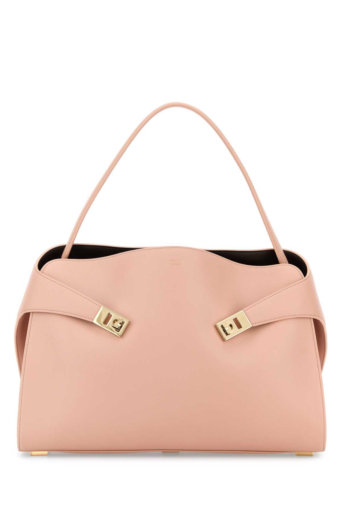 ショルダーバッグ・ポシェット Salvatore Ferragamo Pink Leather Large Hug Soft Shoulder Bag Hug handbag (XS) - Women | Ferragamo