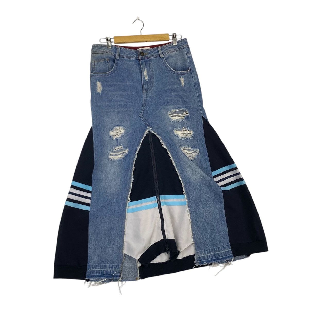 Designer × Vintage Vintage skirt jeans attinalife 2024 american denim skirt Size 32" / US 10 / IT 46 - 3 Thumbnail