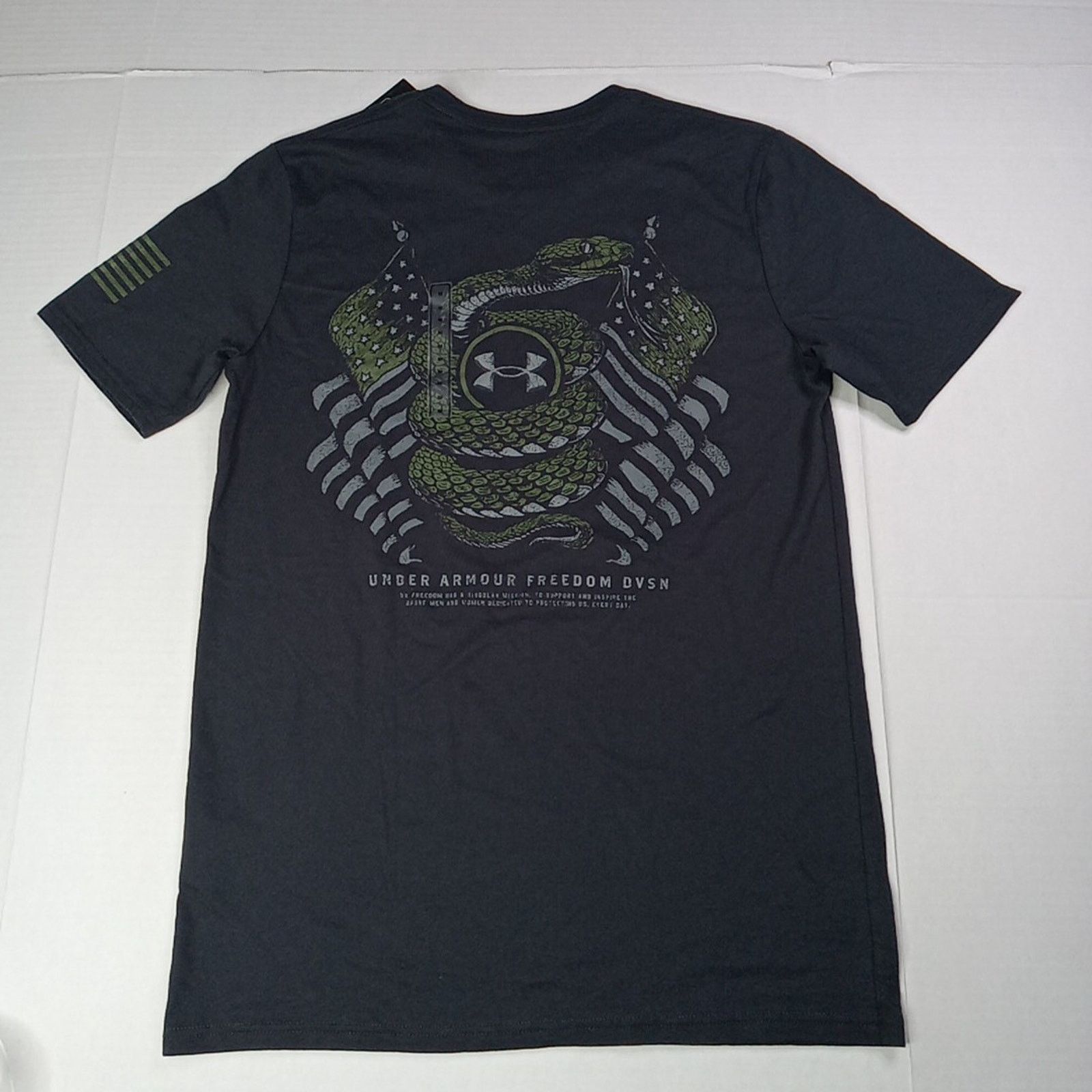 Under Armour Under Armour Military Graphic Tee Men's M Freedom T-Shirt Size US M / EU 48-50 / 2 - 1 Thumbnail
