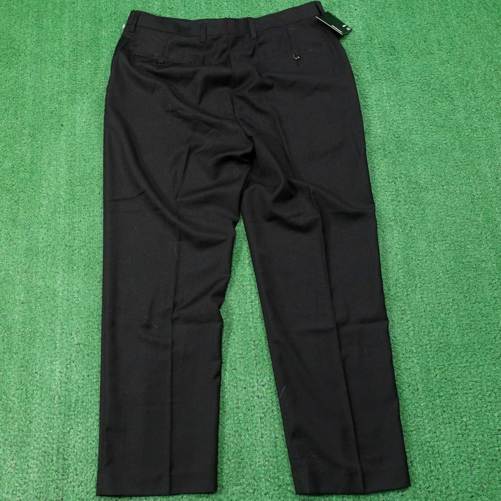 Murano Murano Pants Mens 36x29 Black Torino Dress Pants Flat Front Size US 36 / EU 52 - 6 Thumbnail