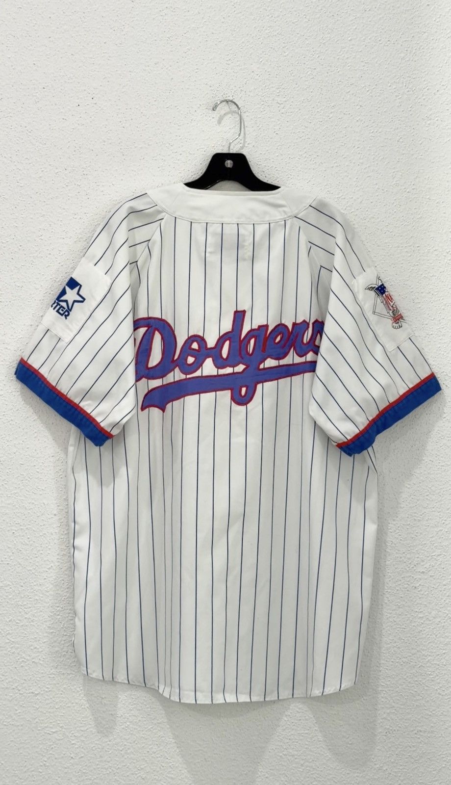 Starter Vintage 80 Los Angeles Dodgers MLB Starter Script Pinstripes Size US XL / EU 56 / 4 - 1 Thumbnail