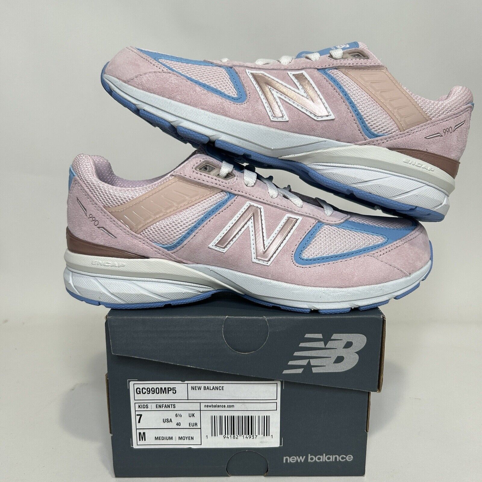 New Balance New Balance 990v5 “Cherry Blossom” 2024 Size US 7 / IT 37 - 1 Thumbnail