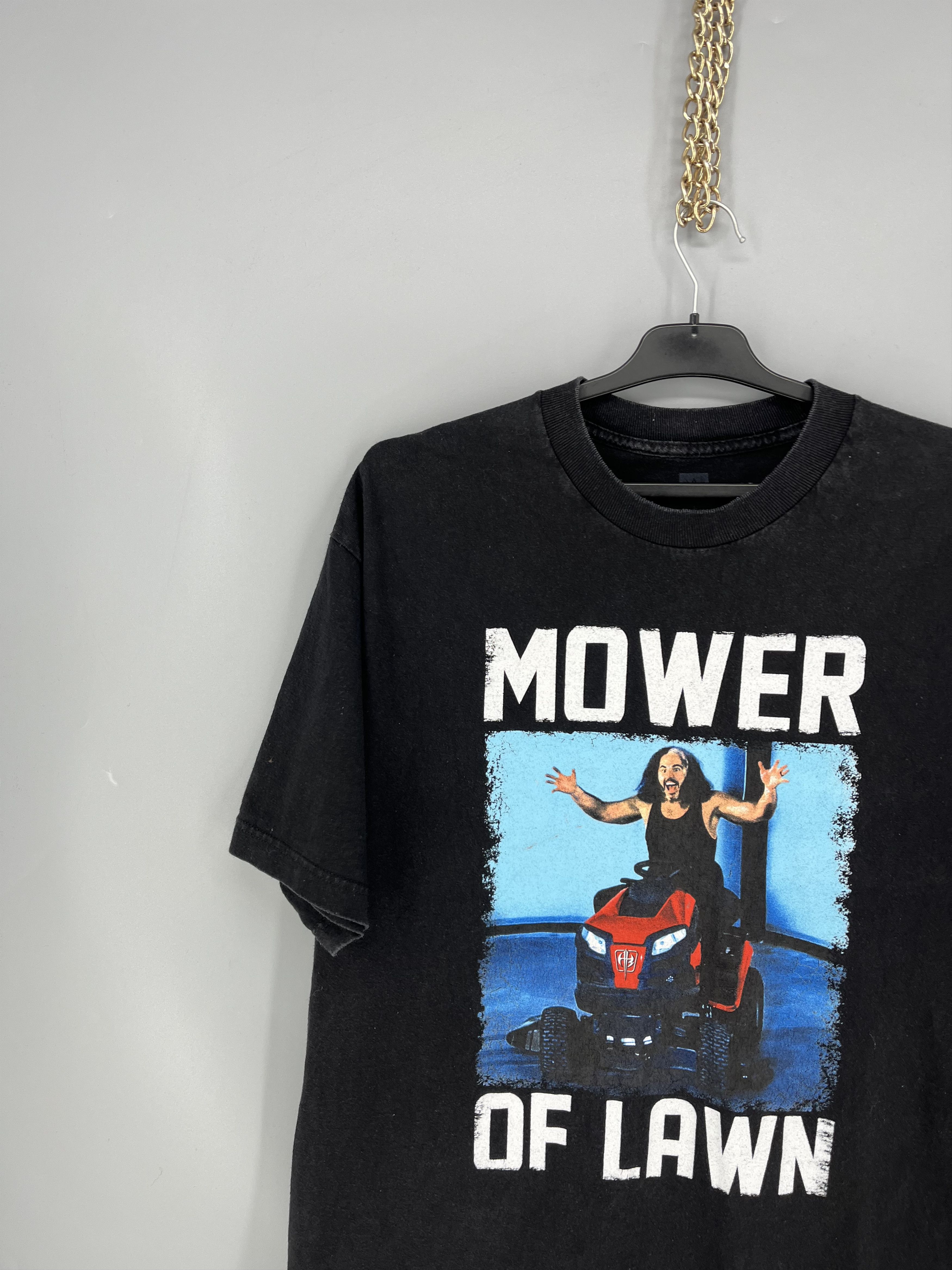 WWE WWE Matt Hardy Mower of Lawn Vintage Wrestling Tee Shirt Size US L / EU 52-54 / 3 - 4 Thumbnail