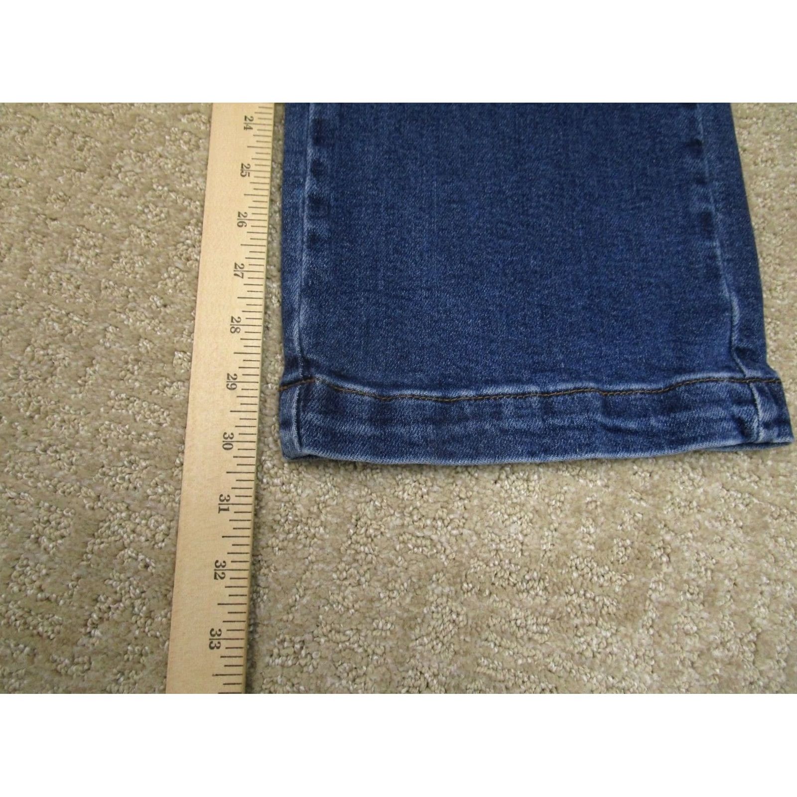 Vintage Judy Blue Jeans Women 30 Blue High Rise Cargo Baggy Skater Pants Dark Wash Denim Size 30" / US 8 / IT 44 - 7 Thumbnail