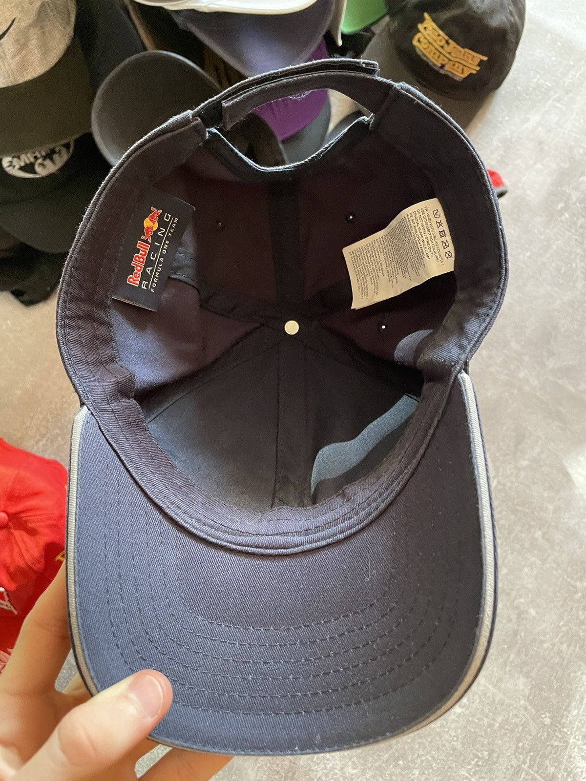 Formula 1 × Red Bull Vintage Red Bull Racing Formula One Team Cap Size ONE SIZE - 5 Thumbnail