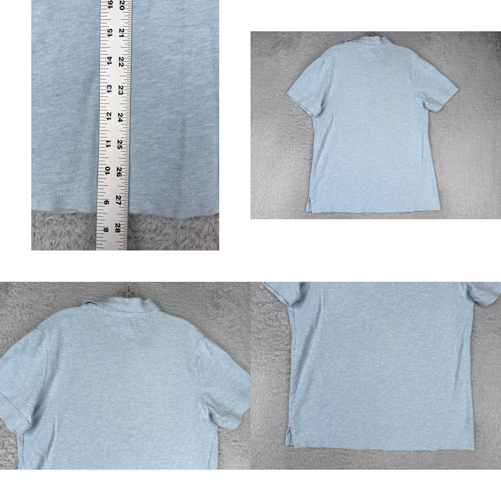 Ralph Lauren Ralph Lauren Polo Shirt Men Large Blue 100% Cotton Classic Fit Polo READ Size US L / EU 52-54 / 3 - 9 Thumbnail