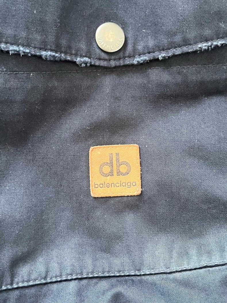 Balenciaga Balenciaga Patchwork Pocket Long Sleeve Jacket Jacket Size US L / EU 52-54 / 3 - 3 Thumbnail