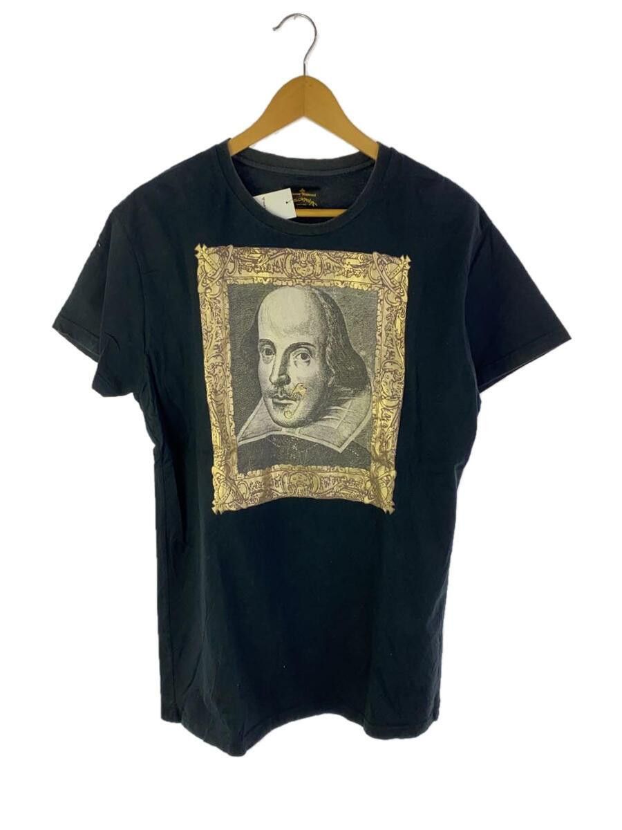 image of Vivienne Westwood Picture Frame T-Shirt in Black, Men's (Size Large)