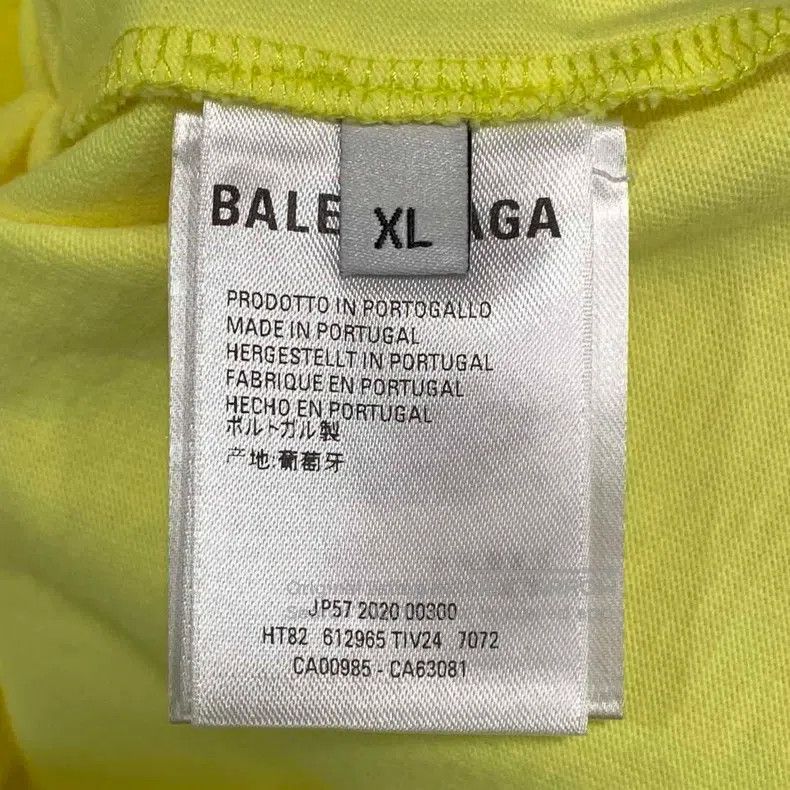 Balenciaga Balenciaga CREW letter short-sleeve Size US XL / EU 56 / 4 - 6 Thumbnail