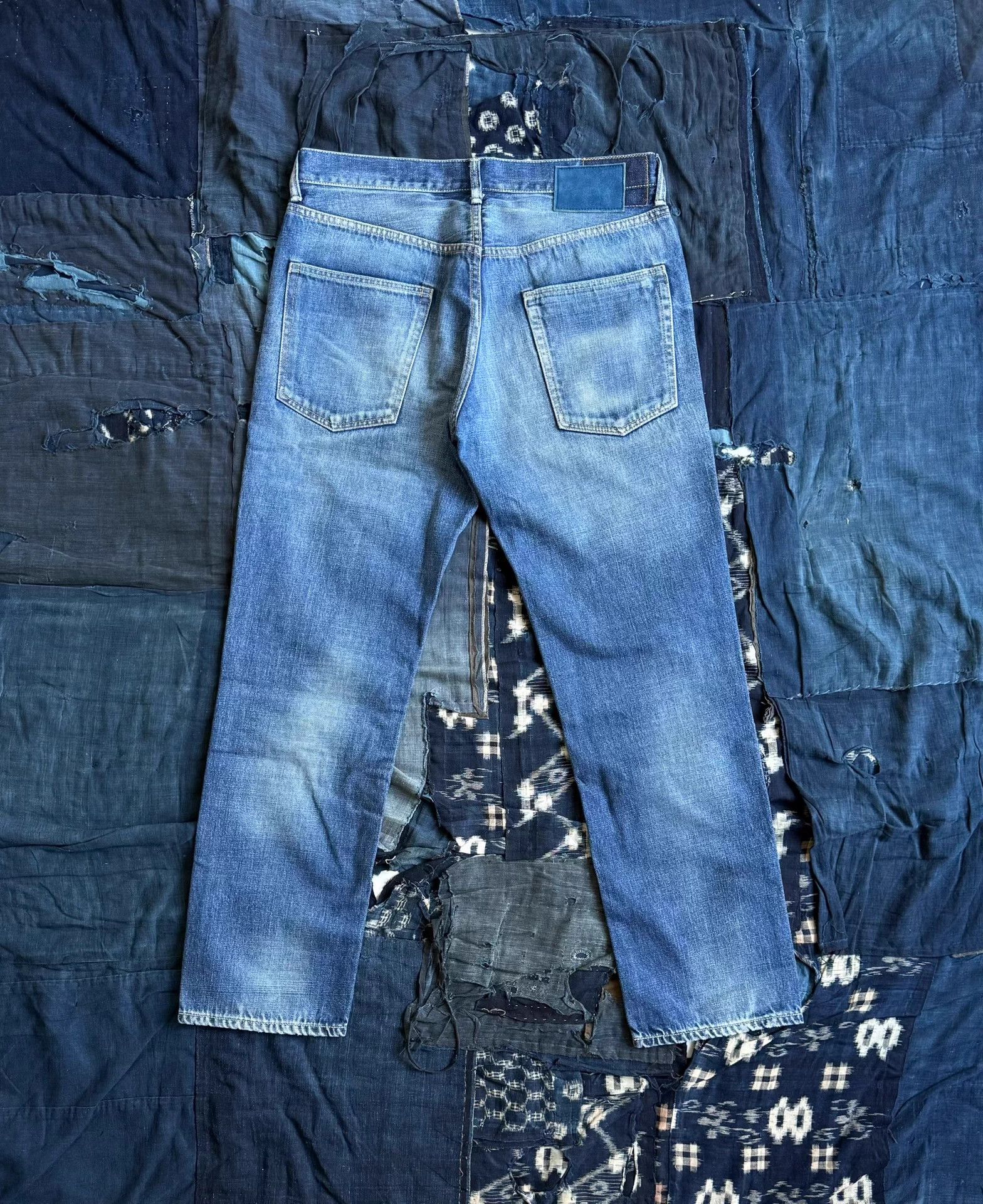 Visvim VISVIM 14AW Social Sculpture 03D9 Washed Denim W34L30 Size US 34 / EU 50 - 2 Thumbnail