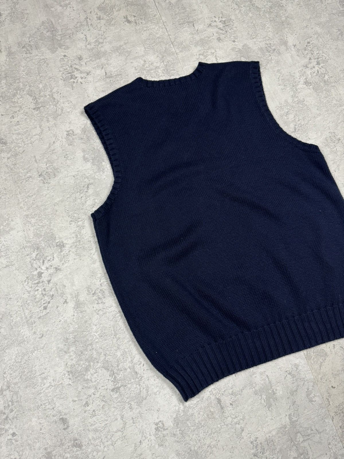 Polo Ralph Lauren Vintage Polo Ralph Lauren y2k Cottone Vest Size L Size US L / EU 52-54 / 3 - 7 Thumbnail