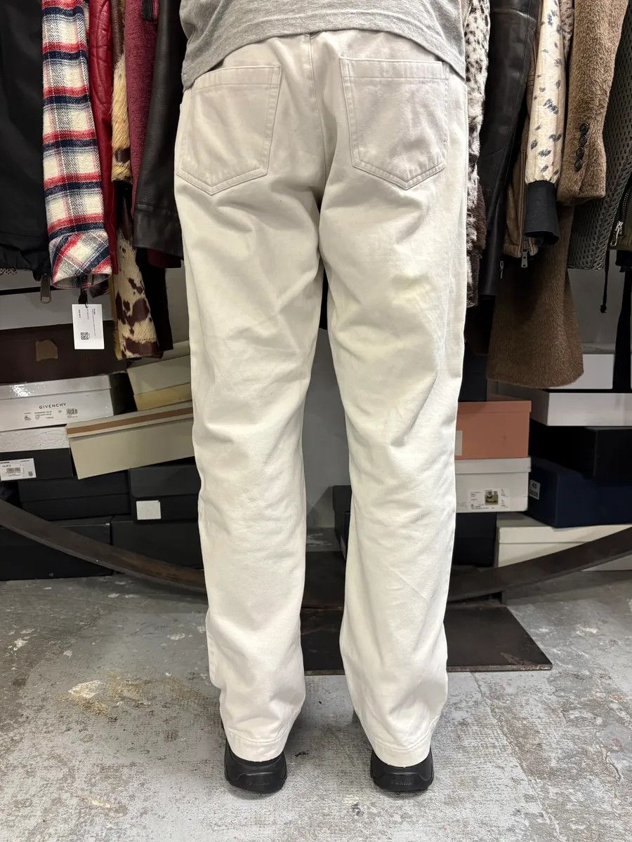 Daniele Alessandrini 2000s Daniele Alessandrini Biker White Pants Size US 32 / EU 48 - 4 Thumbnail