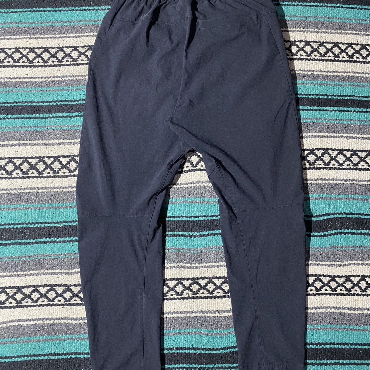 Nike × Vintage Nike Nylon Black Tech Pants Size US 30 / EU 46 - 4 Thumbnail