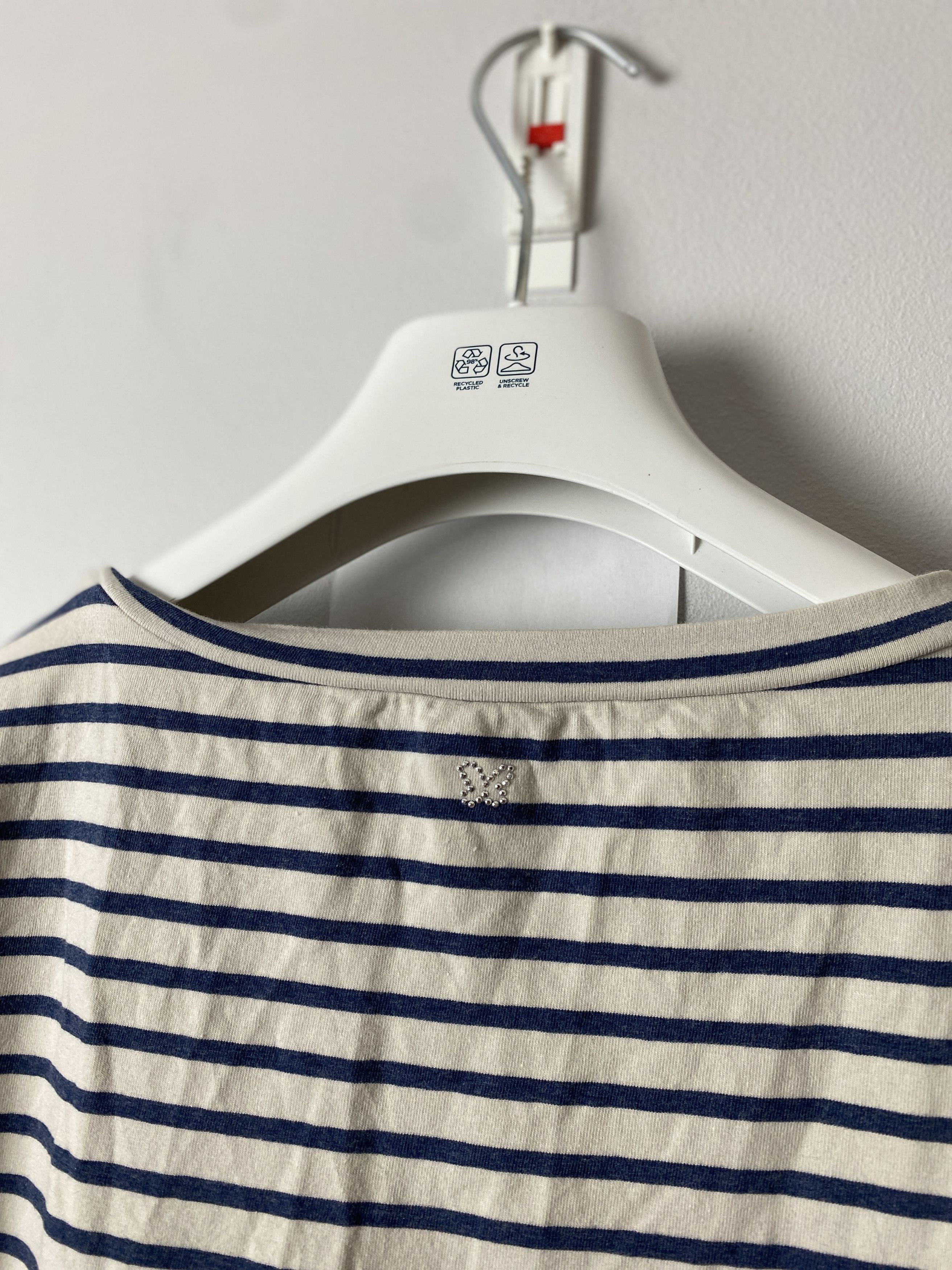 Weekend Max Mara Max Mara Weekend striped long sleeve t-shirt tee Size S / US 4 / IT 40 - 6 Thumbnail