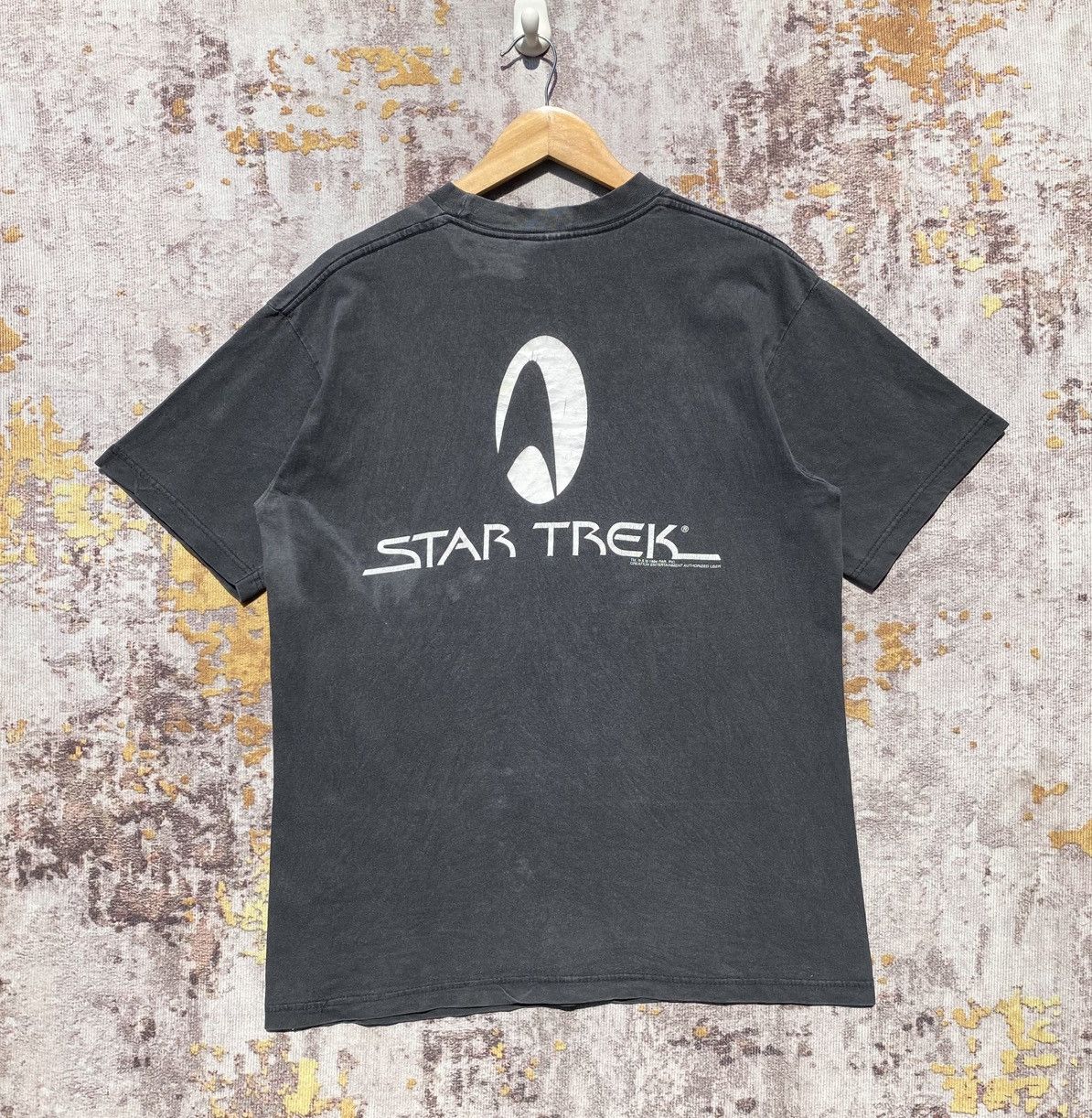 Vintage Vintage 1994 Star Trek Movies Shirt Sunfaded Size US M / EU 48-50 / 2 - 2 Thumbnail
