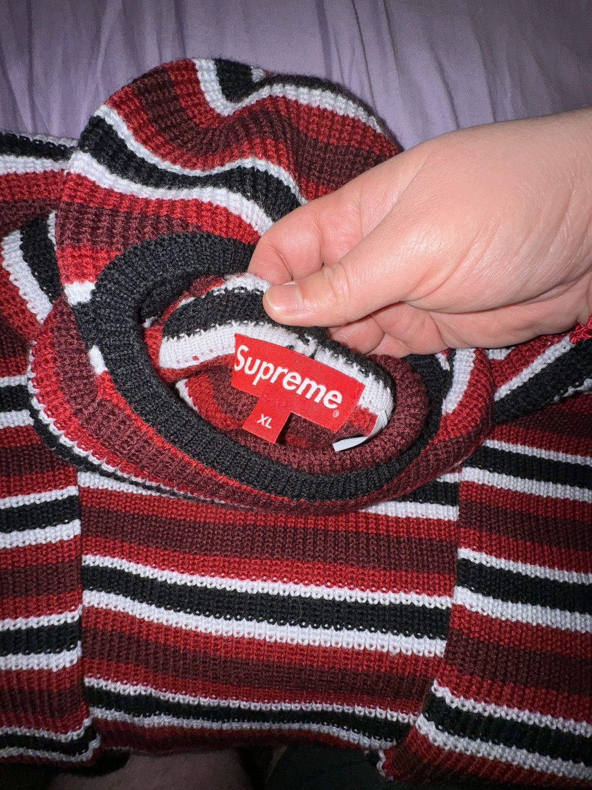 Supreme Supreme Small Box Balaclava/ Turtleneck Sweater Size US XL / EU 56 / 4 - 3 Thumbnail
