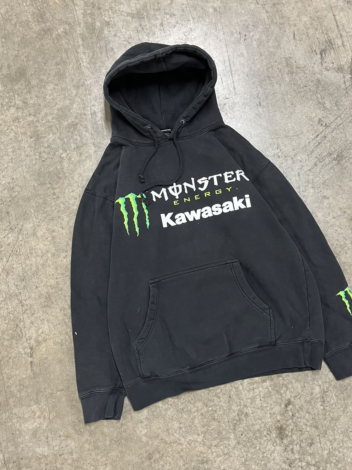 Other Monster energy y2k black grunge hoodie skater emo goth hype Size US M / EU 48-50 / 2 - 3 Thumbnail