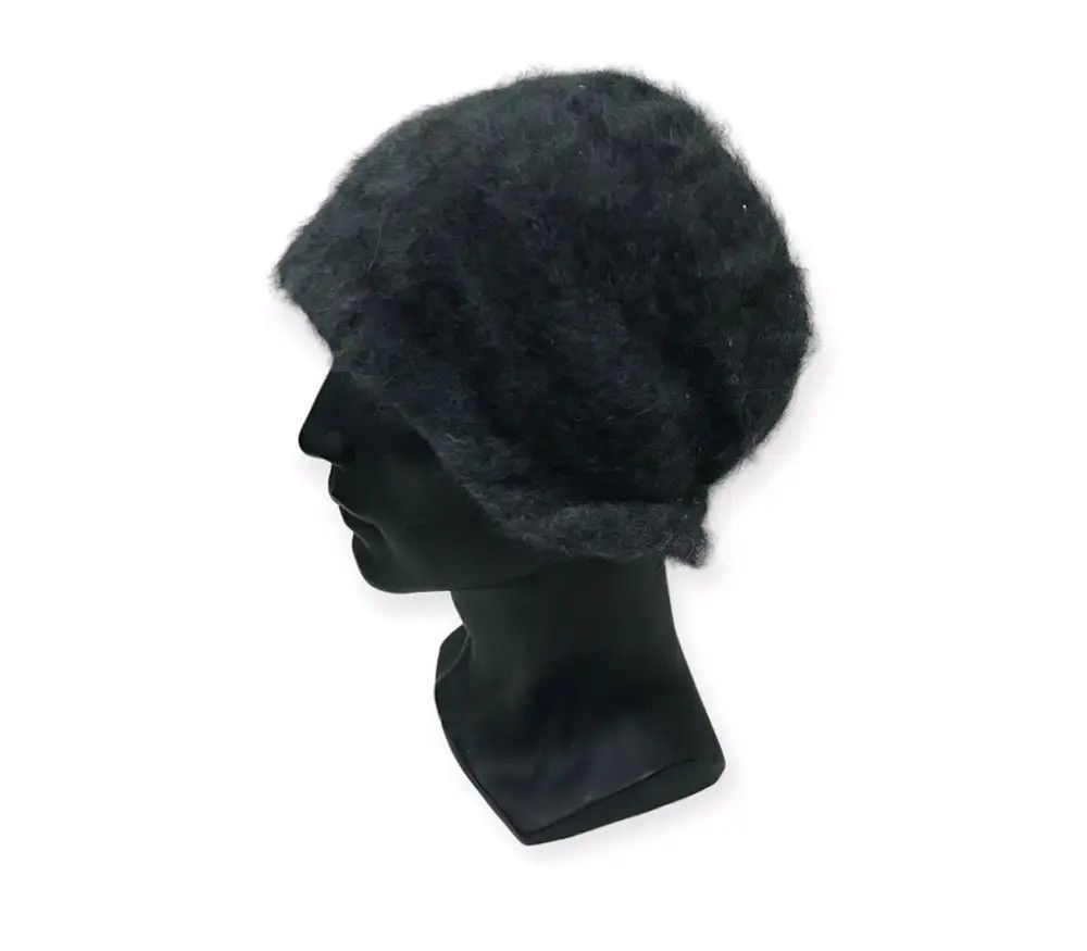Japanese Brand Japanese Brand Fur Fleece Beanie Hat Size ONE SIZE - 1 Thumbnail
