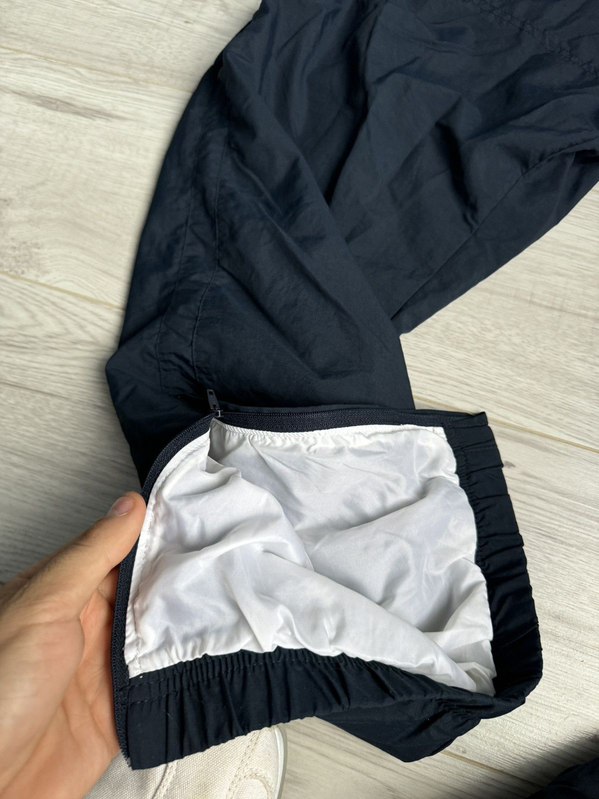 Nike × Vintage Y2K Vintage Nike Nylons Track Pants swoosh Size US 34 / EU 50 - 8 Thumbnail