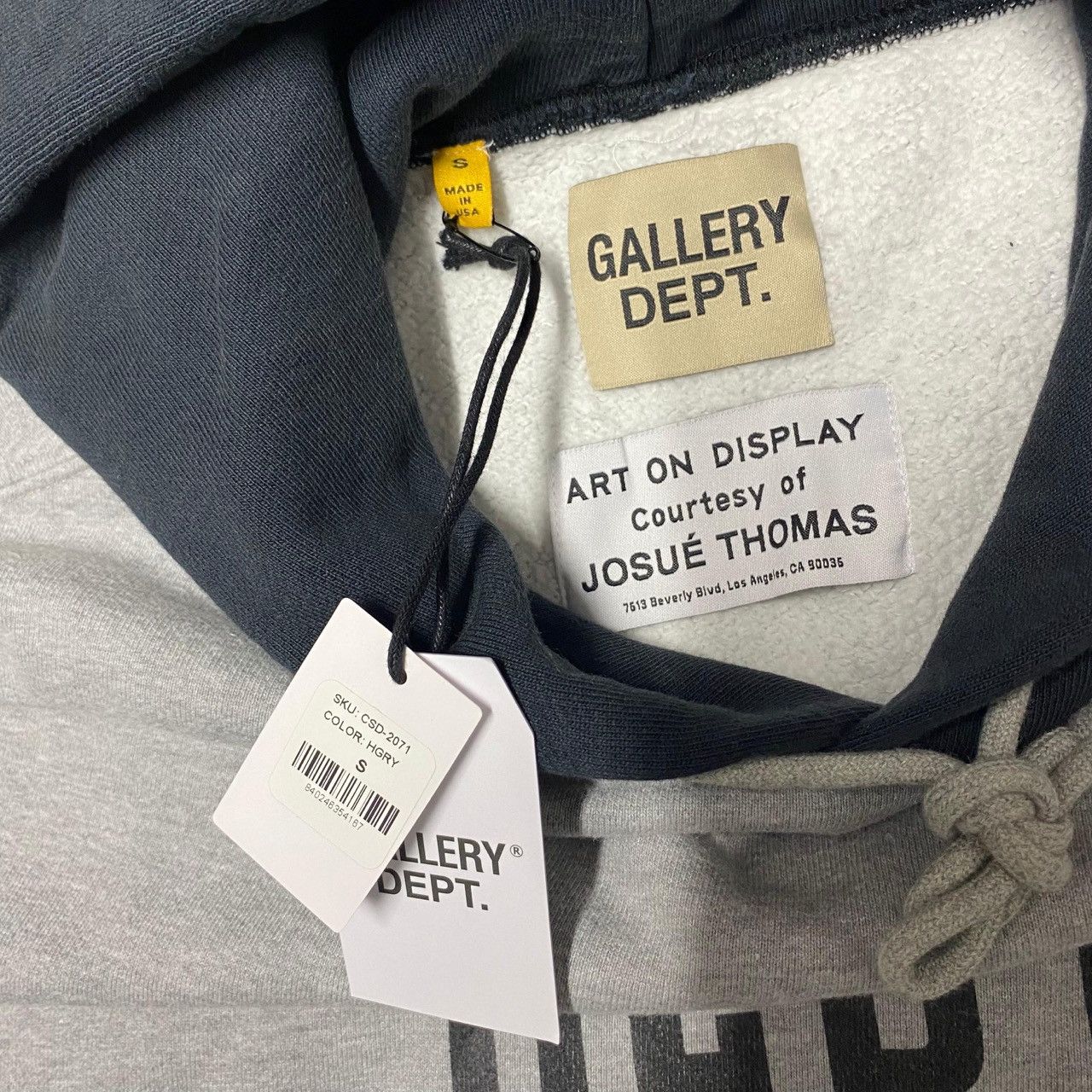 Gallery Dept. Gallery Department Dept size s small hoodie Sweatshirt Size US S / EU 44-46 / 1 - 7 Thumbnail