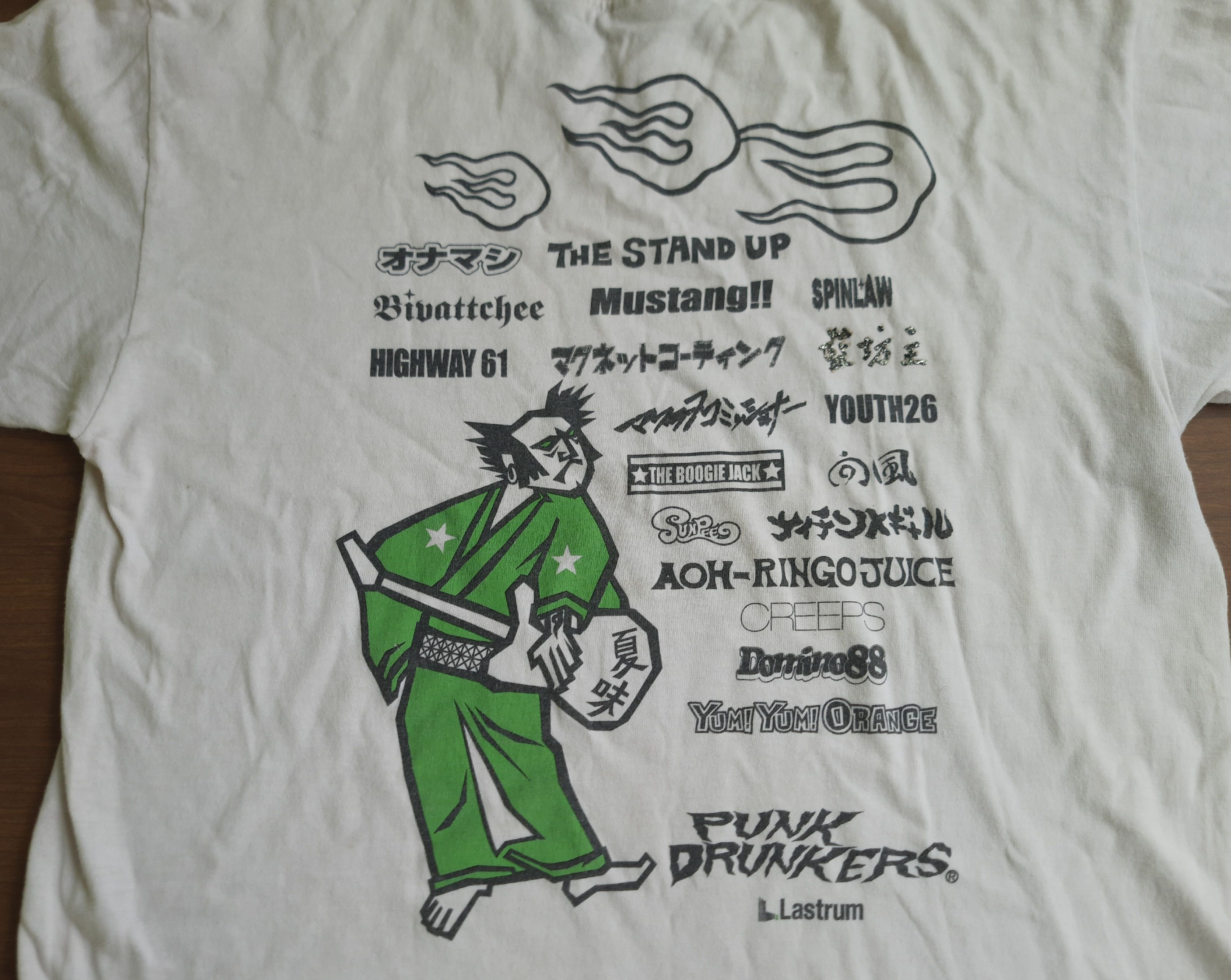 Band Tees Y2K PUNKCHIPS JAPAN PUNK DRUNKERS T-Shirt Size US M / EU 48-50 / 2 - 4 Thumbnail