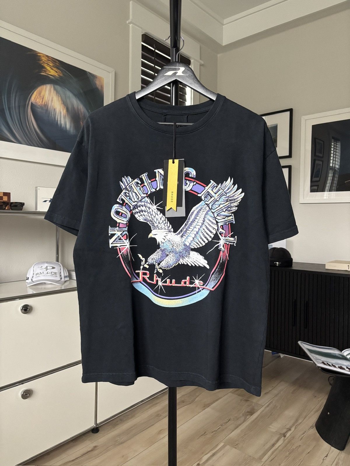 Rhude RHUDE | EAGLE HILL NOTTING GRAPHIC LOGO TEE Size US L / EU 52-54 / 3 - 4 Thumbnail