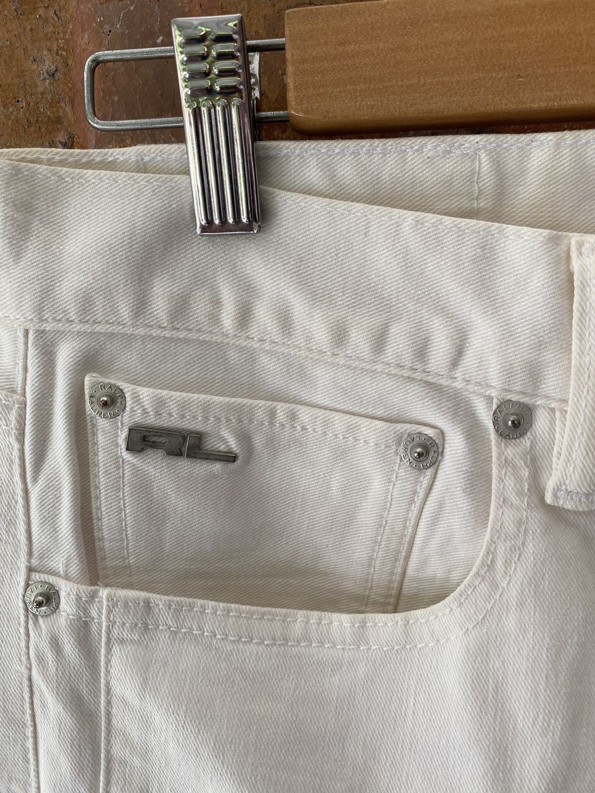 Polo Ralph Lauren 2000s Ralph Lauren Racing biker pants Size US 31 - 6 Thumbnail