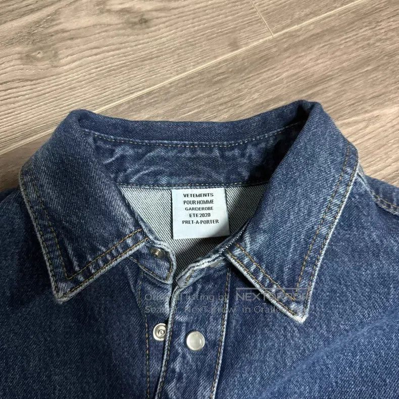 Other Vetements Denim Shirt Jacket Size US XS / EU 42 / 0 - 4 Thumbnail