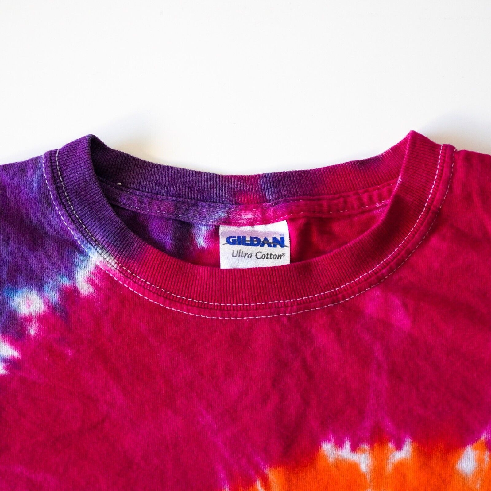 Gildan Rainbow Swirl Colorful Tie Dye Short Sleeve Tee T-Shirt Med Size US M / EU 48-50 / 2 - 4 Thumbnail