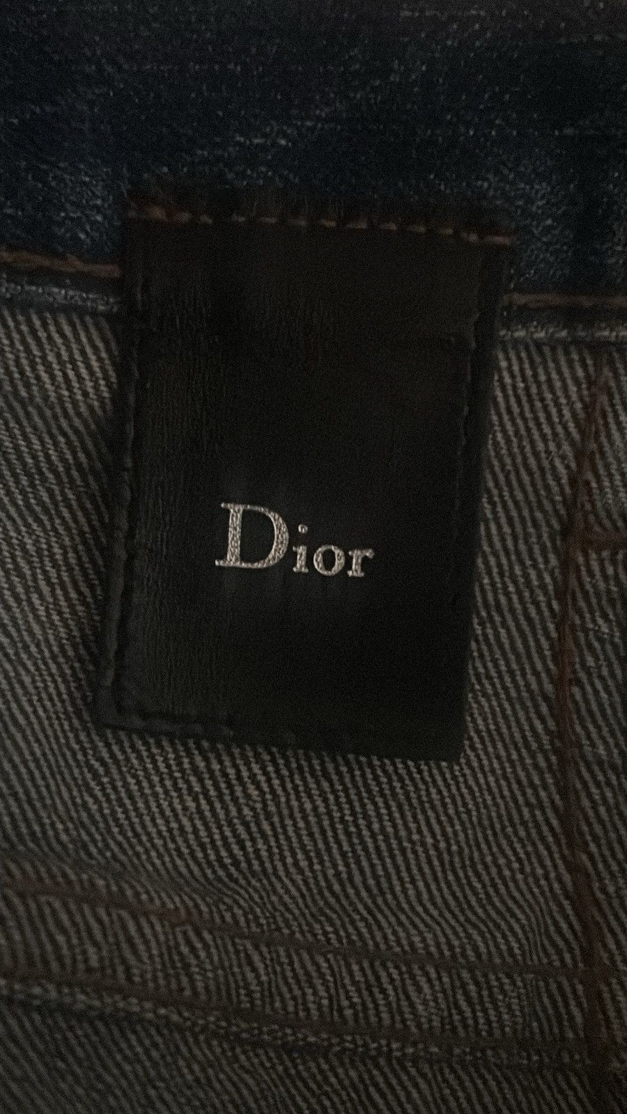 Dior × Hedi Slimane Dior 2005 Waxed ‘Luster’ Denim Size US 31 - 7 Thumbnail