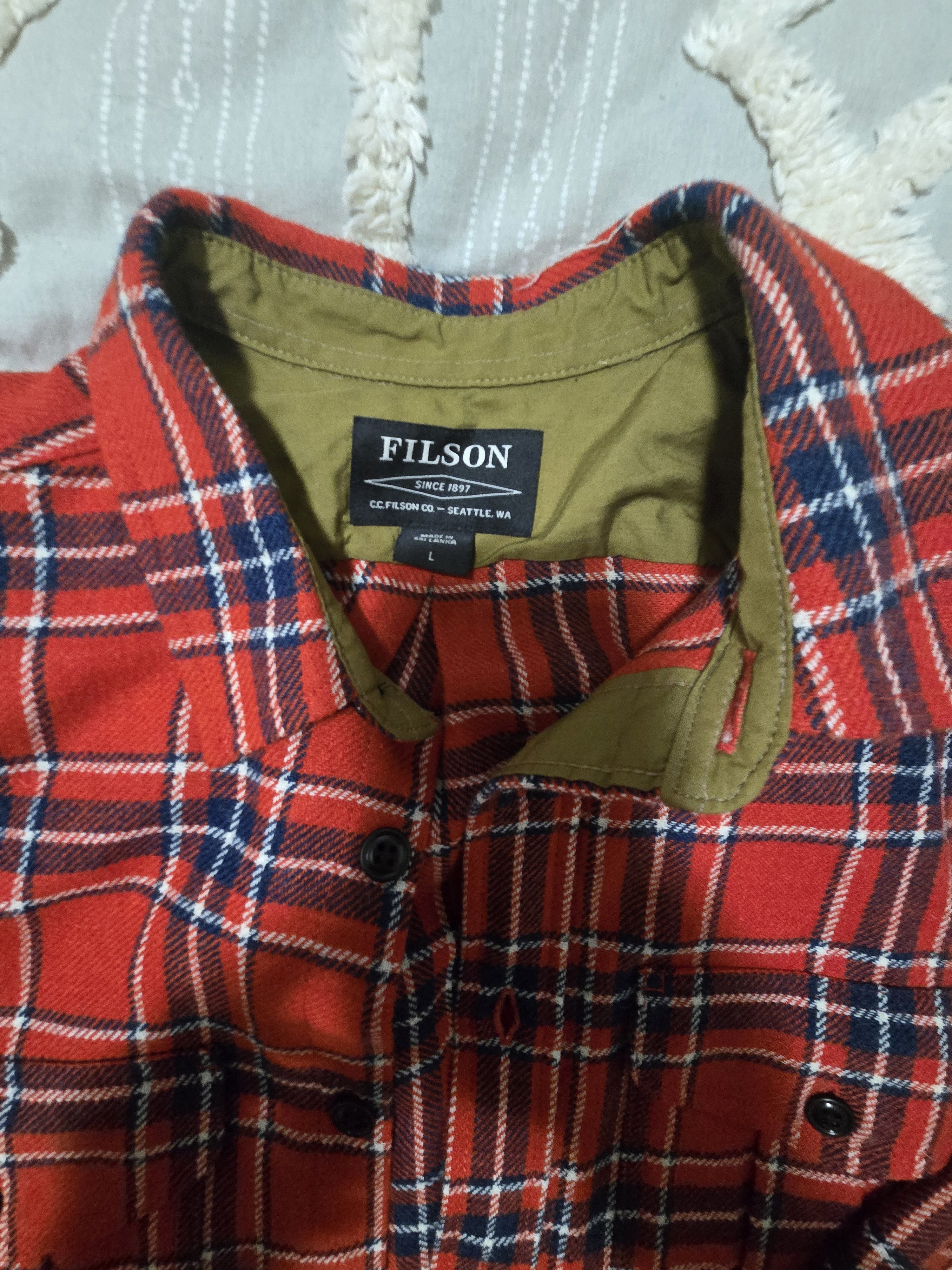 Filson Filson northwest wool shirt Size US L / EU 52-54 / 3 - 2 Thumbnail