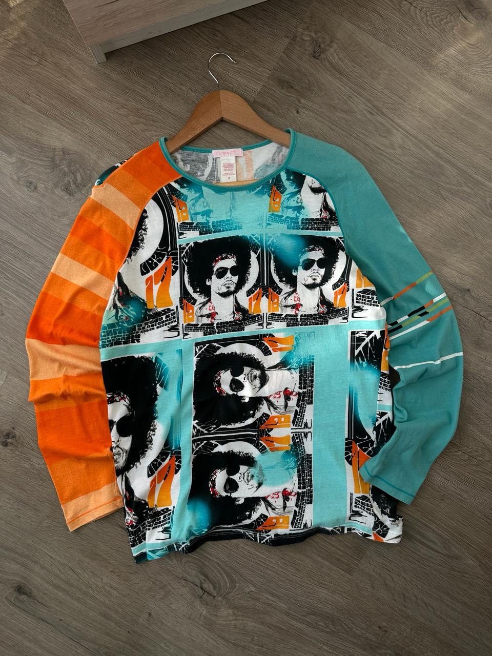 Japanese Brand × Vintage Vintage Custo Barcelona Printed Long Sleeve W’S Size M / US 6-8 / IT 42-44 - 7 Thumbnail