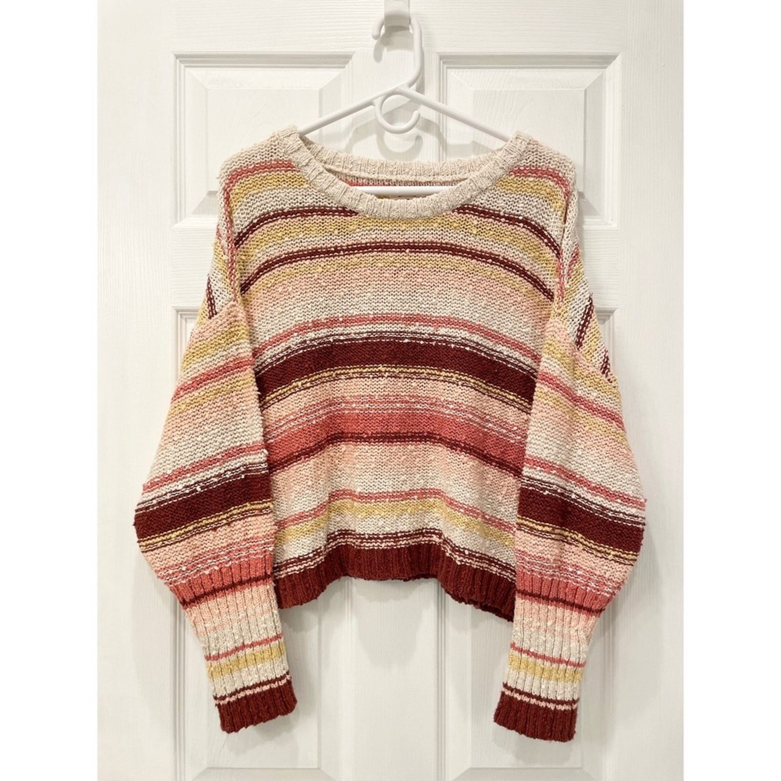 Billabong Billabong Easy Going Crop Sweater L Size L / US 10 / IT 46 - 1 Thumbnail