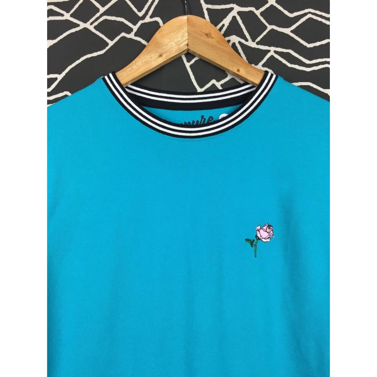 Empyre × Vintage Empyre Clothing Rose Embroidered Logo Ringer Tee Size S Size US S / EU 44-46 / 1 - 3 Thumbnail