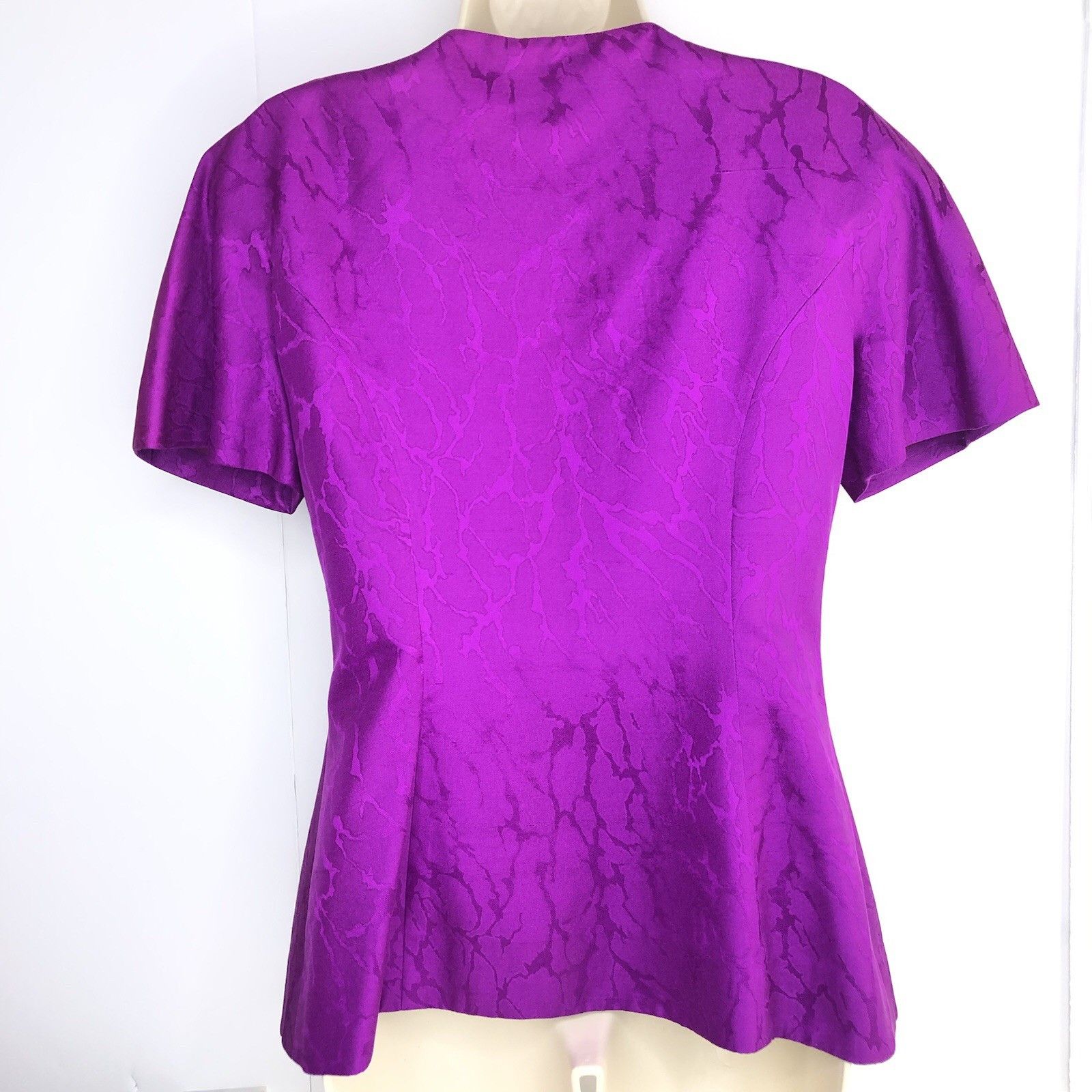 Other Rimini Saks Fifth Avenue Purple Evening Top Skirt Suits Sz 6 Size M / US 6-8 / IT 42-44 - 13 Thumbnail