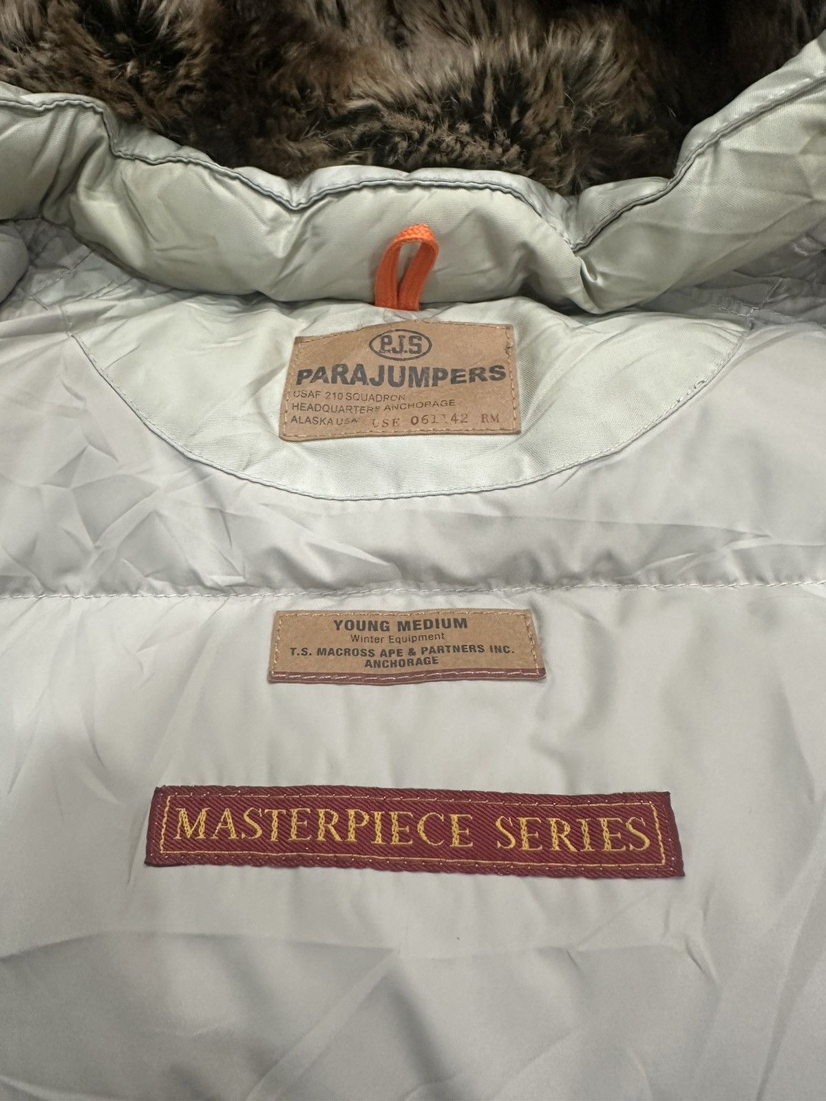 Parajumpers Authentic Parajumpers Masterpiece Series Jacket White/Cream Size XS / US 0-2 / IT 36-38 - 5 Thumbnail