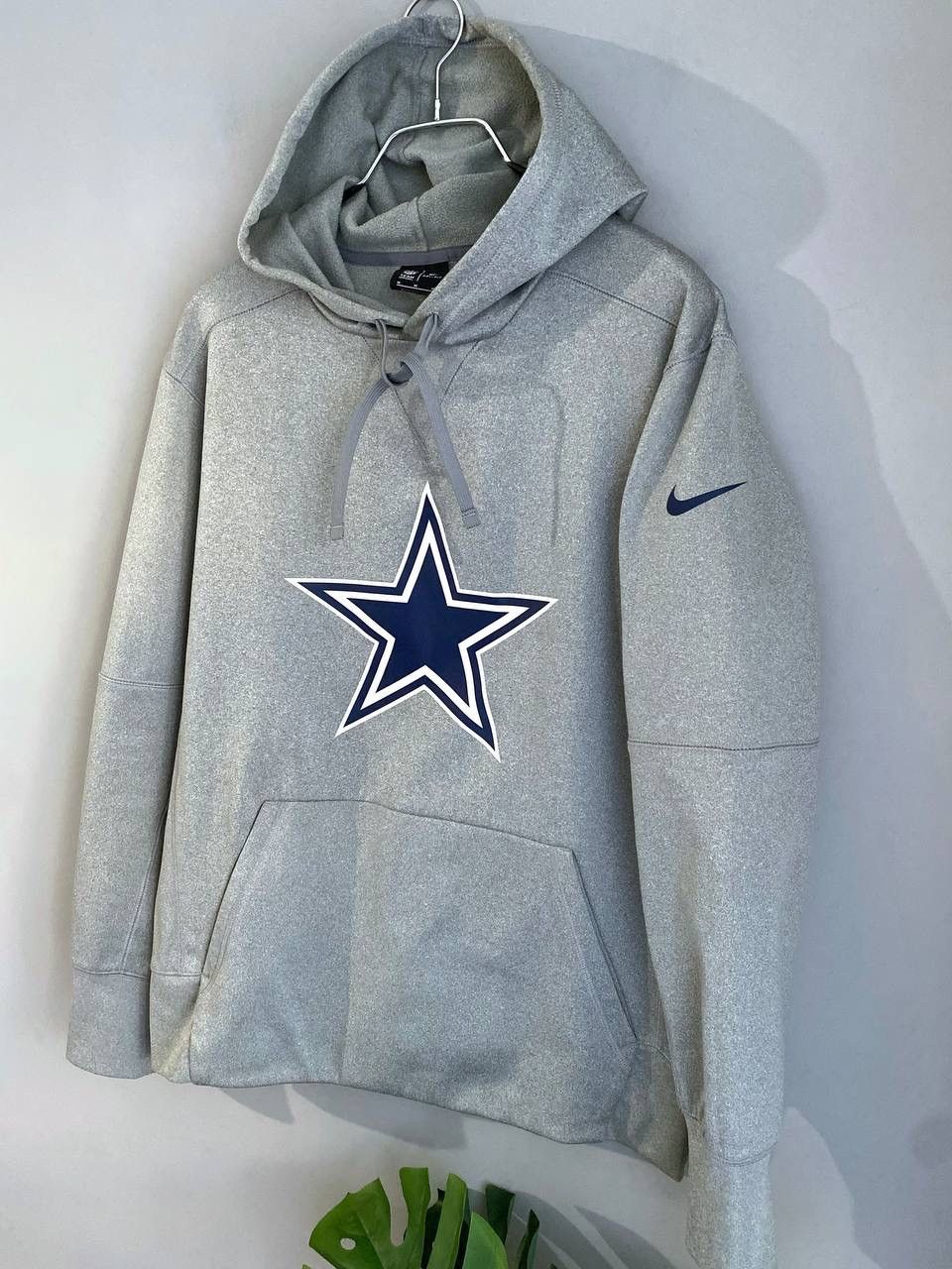 Nike Nike x NFL Dallas Cowboys Men's Therma Fit Gray Hoodie, Sz M Size US M / EU 48-50 / 2 - 2 Thumbnail