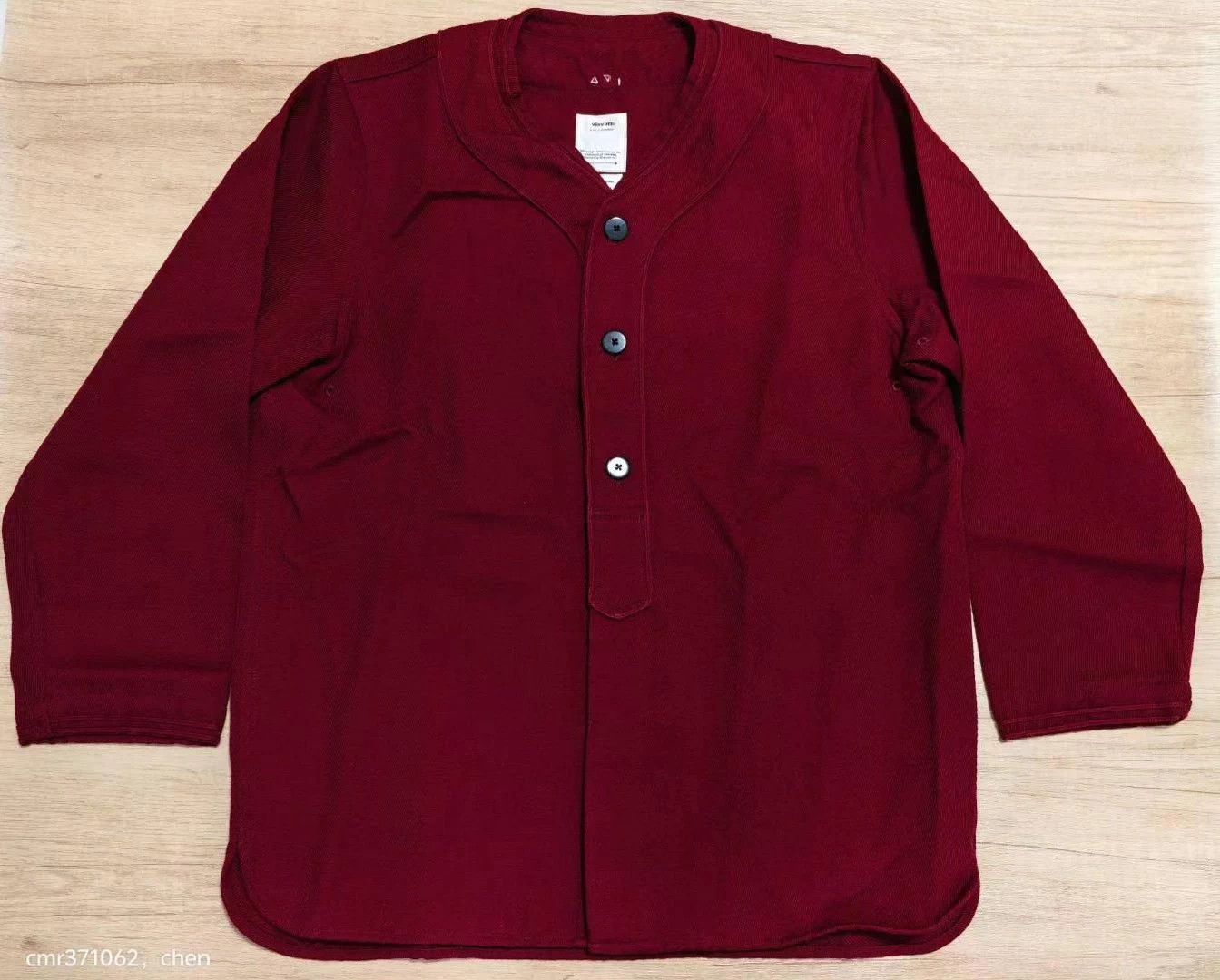 Visvim visvim 18AW Dugout Park Ranger LS Burgundy 2 98 New Size US M / EU 48-50 / 2 - 1 Thumbnail