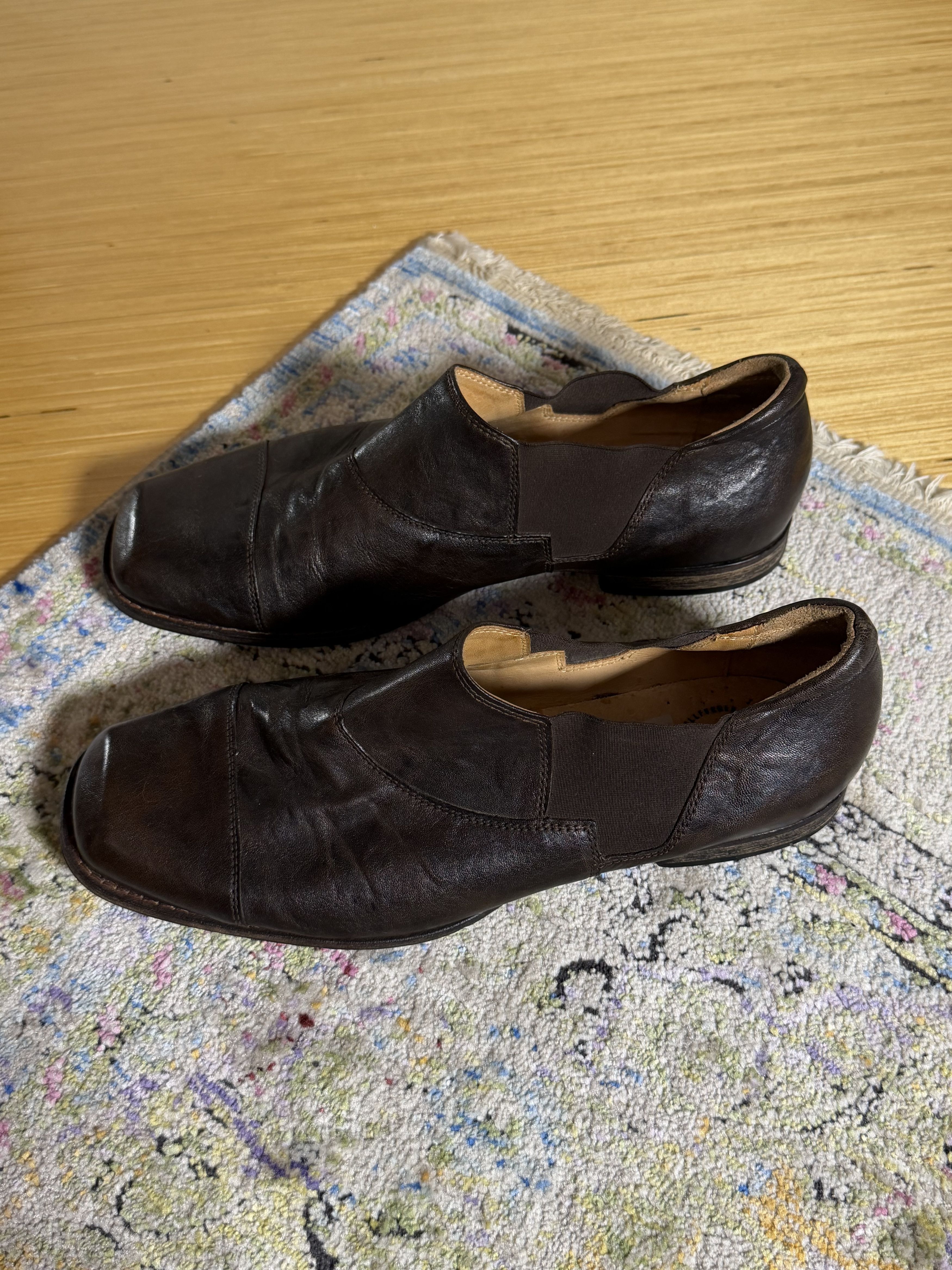 Genuine Leather Think! Shoes USA GURU Shoes Black Size US 10 / EU 43 - 6 Thumbnail