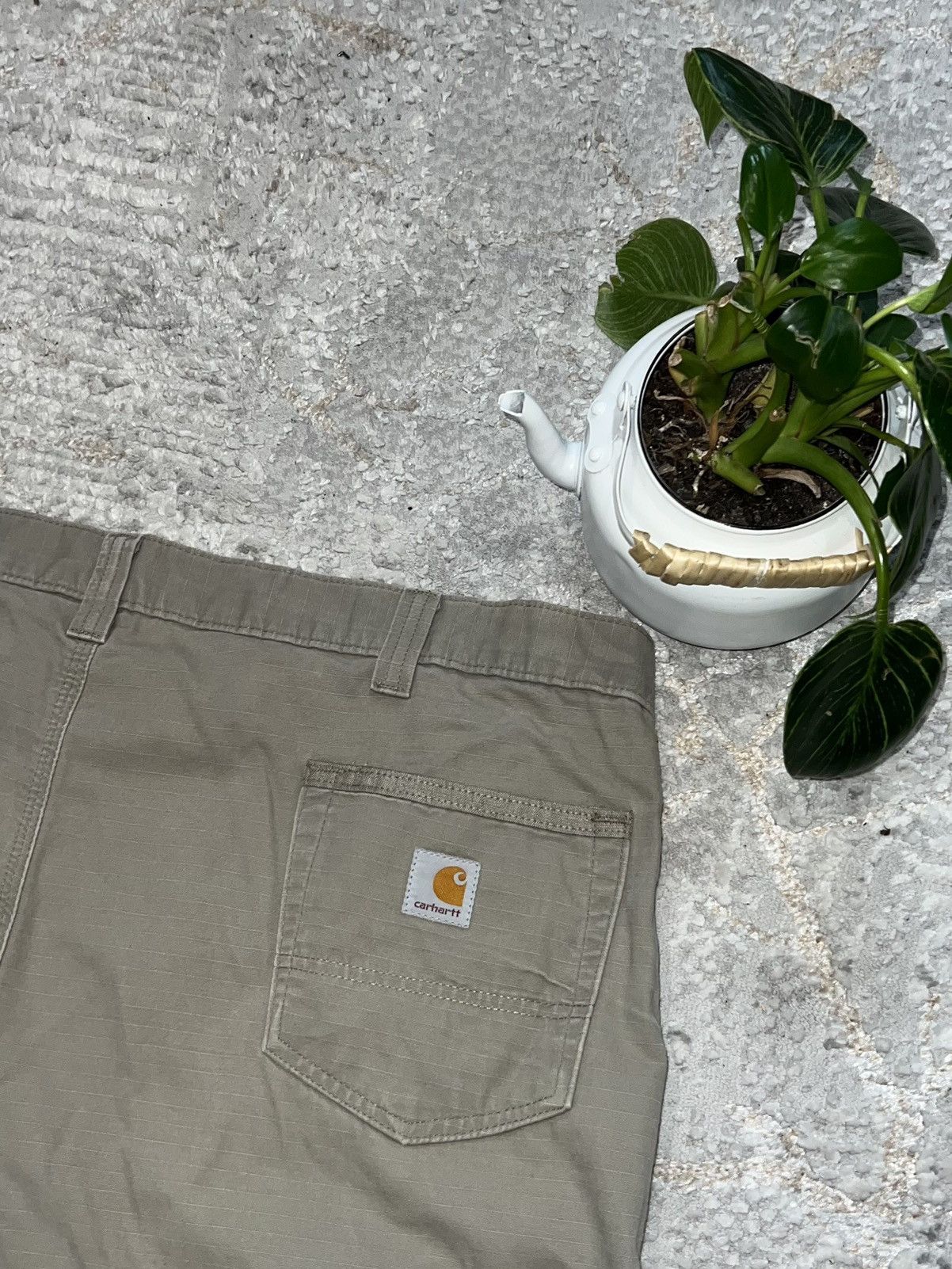 Carhartt × Vintage CARHARTT VINTAGE DISSERTED VINTAGE REGULAR CARGO PANTS KHAKI Size US 38 / EU 54 - 3 Thumbnail