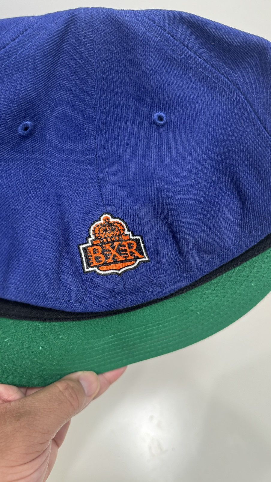 Born X Raised Born X Raised Kings Rocker Fitted Hat Royal Blue Size ONE SIZE - 4 Thumbnail