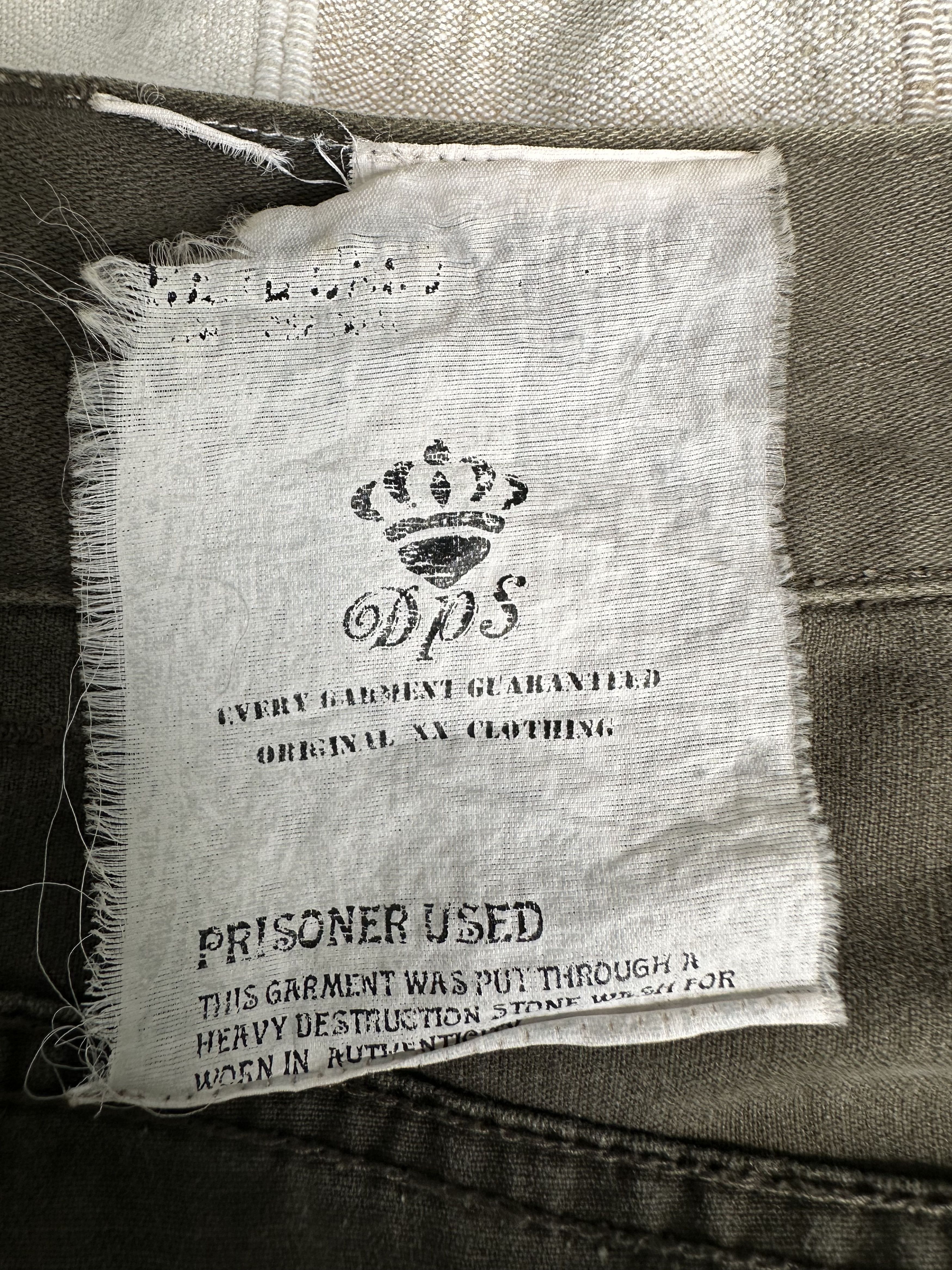 Japanese Brand Vintage DPS Prisoner Used Cargo Military Trousers Pants Size US 30 / EU 46 - 24 Thumbnail